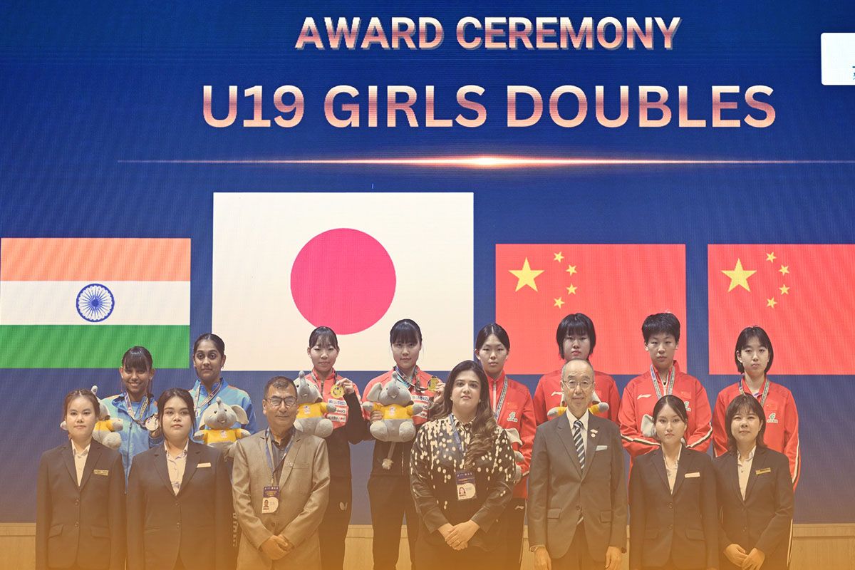 卓球 第30回アジアユース選手権大会　U19女子ダブルスは髙橋青葉／竹谷美涼ペアが優勝
