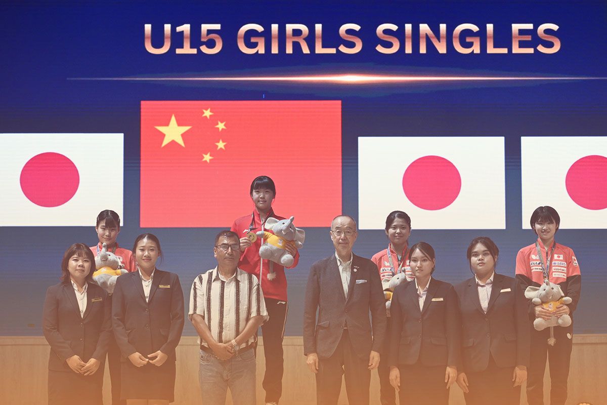 卓球 第30回アジアユース選手権大会　U15女子シングルスの結果