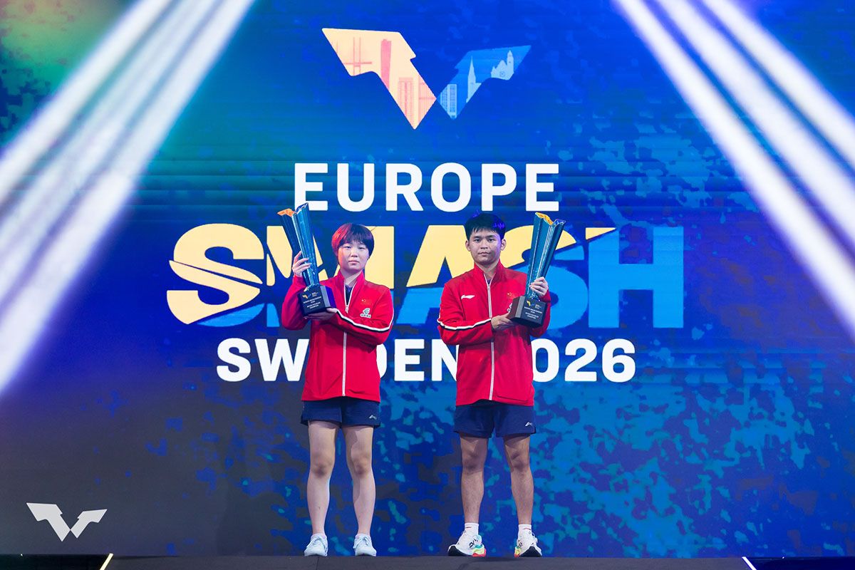 卓球 ヨーロッパ スマッシュ2026　混合ダブルスは林詩棟／蒯曼が優勝