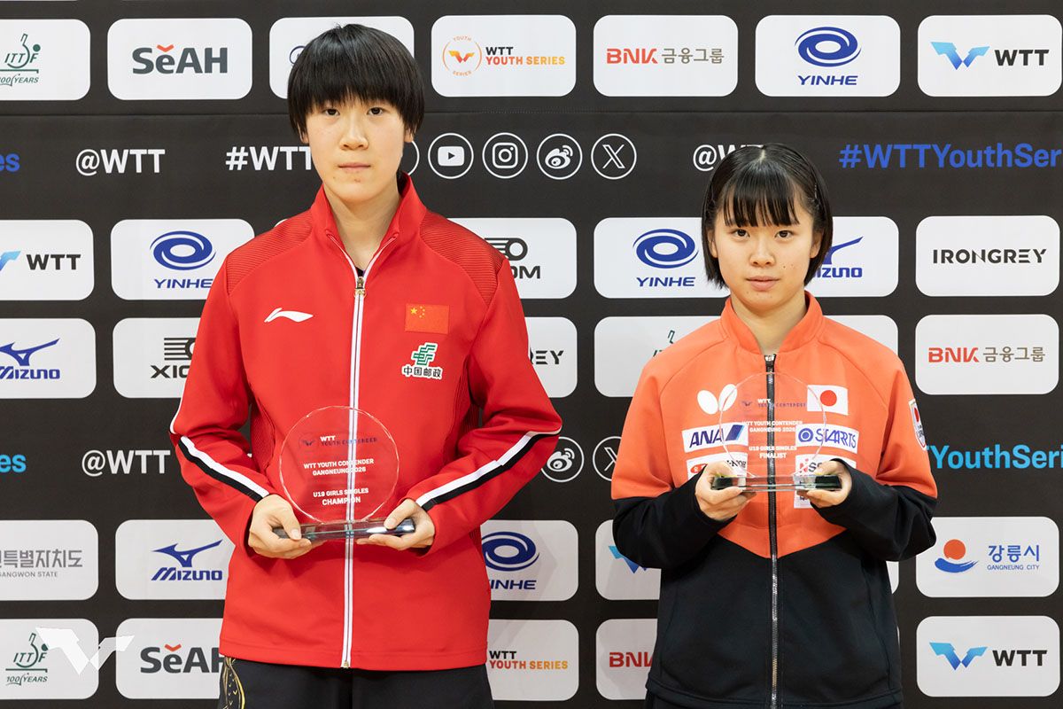 卓球 WTTユースコンテンダー 江陵　女子の結果