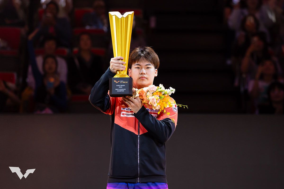 卓球 中国スマッシュ2026　男子シングルスは松島輝空が優勝