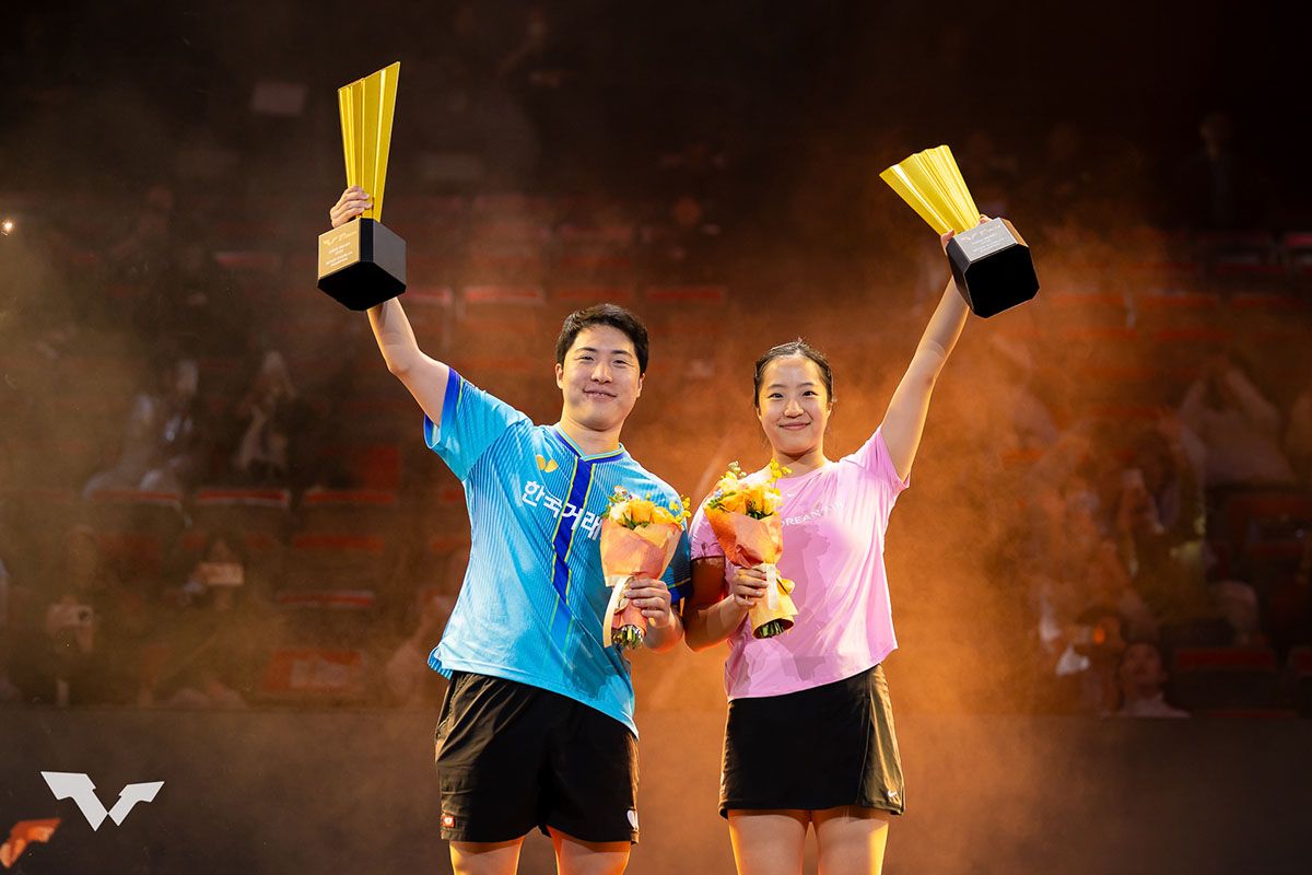 卓球 中国スマッシュ2026　混合ダブルスは林鐘勳／申裕斌が優勝