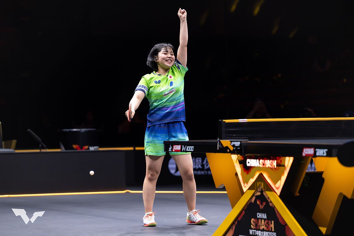 卓球 中国ユーススマッシュ2026　髙森愛央がU19女子シングルス優勝