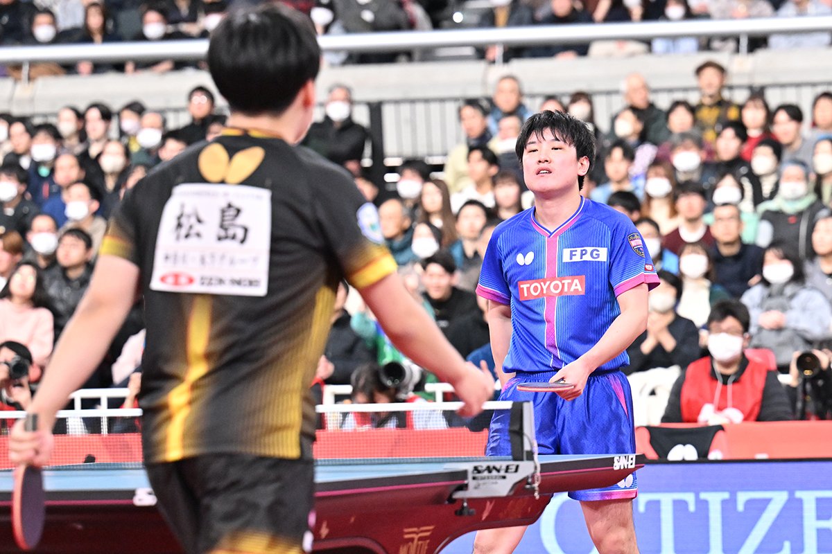 2026年全日本卓球　男子シングルス3位　張本智和「やってない戦術はないというくらい、お互い出し切った」