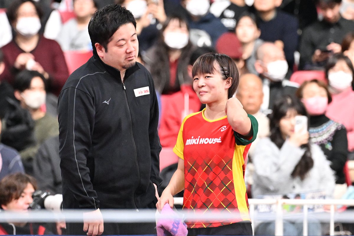 2026年全日本卓球　女子シングルス3位　横井咲桜「今回は成長を感じられたかなという部分があります」