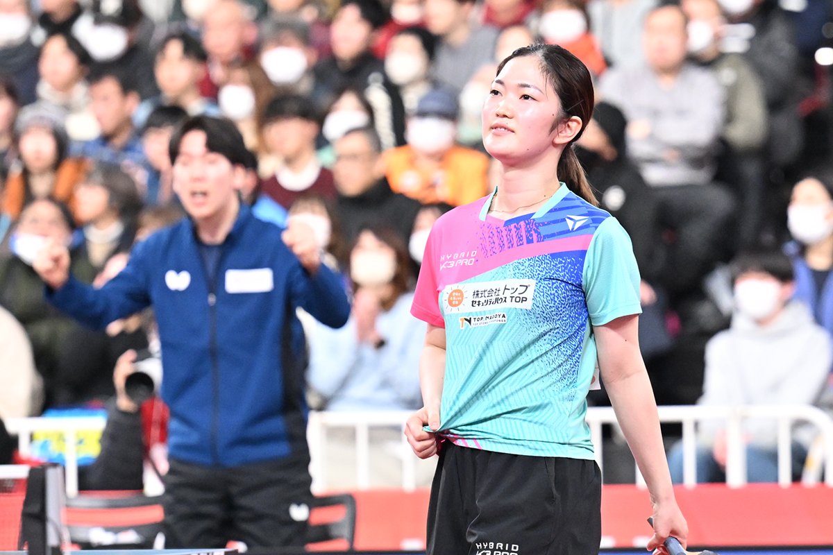 2026年全日本卓球　女子シングルス3位　木原美悠「全て出し切ったので、最後はレベルの差を感じた」