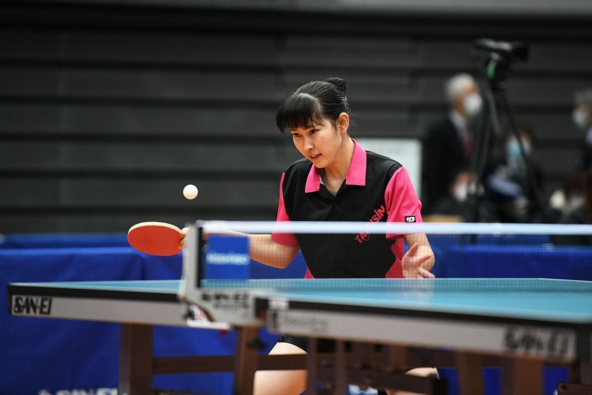 2021年全日本卓球は静寂の中、ジュニア男女1回戦からスタート