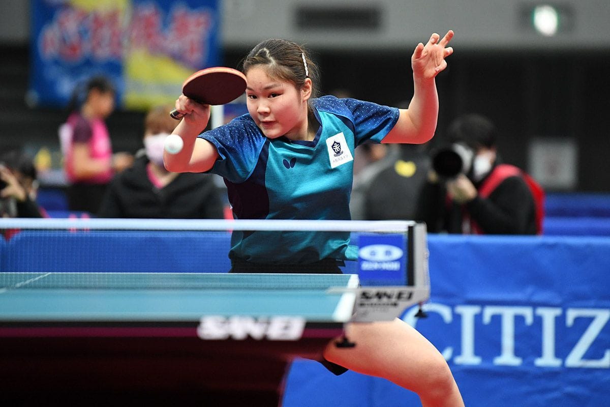 2021年全日本卓球　女子シングルスがスタート ～注目の張本美和は2回戦敗退～