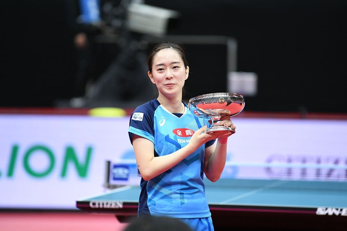 21年全日本卓球 石川佳純が5年ぶり5度目の優勝 女子シングルス決勝 卓球レポート