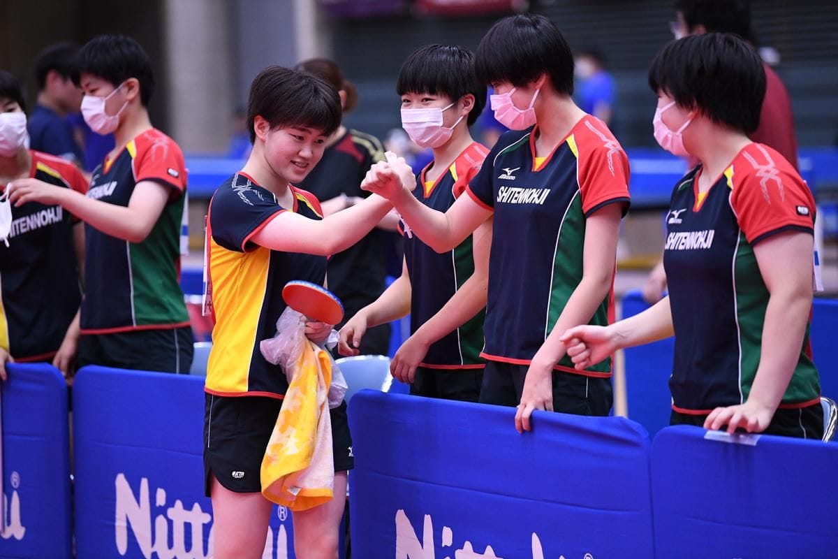 富山インターハイ 四天王寺が就実に圧巻のストレート勝ち ～女子学校対抗準決勝～