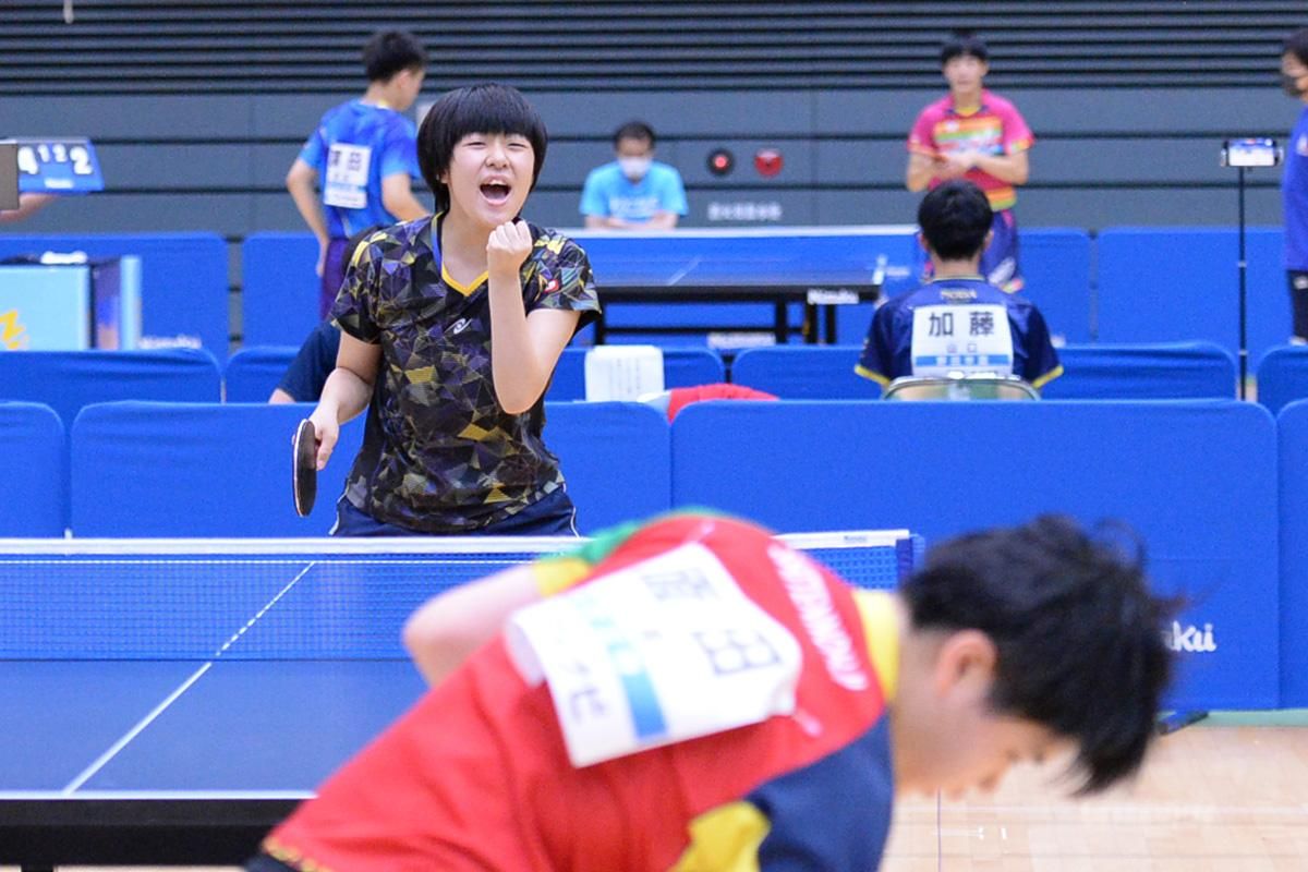 富山インターハイ ベスト8が出そろう ～女子シングルス5回戦～