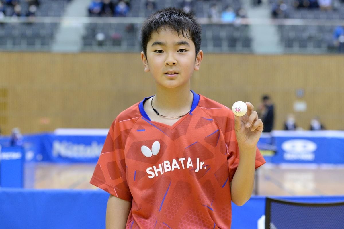 21年全日本卓球選手権大会 カデットの部 13歳以下男子シングルスは川上流星 新発田ジュニア卓球クラブ が優勝 卓球レポート