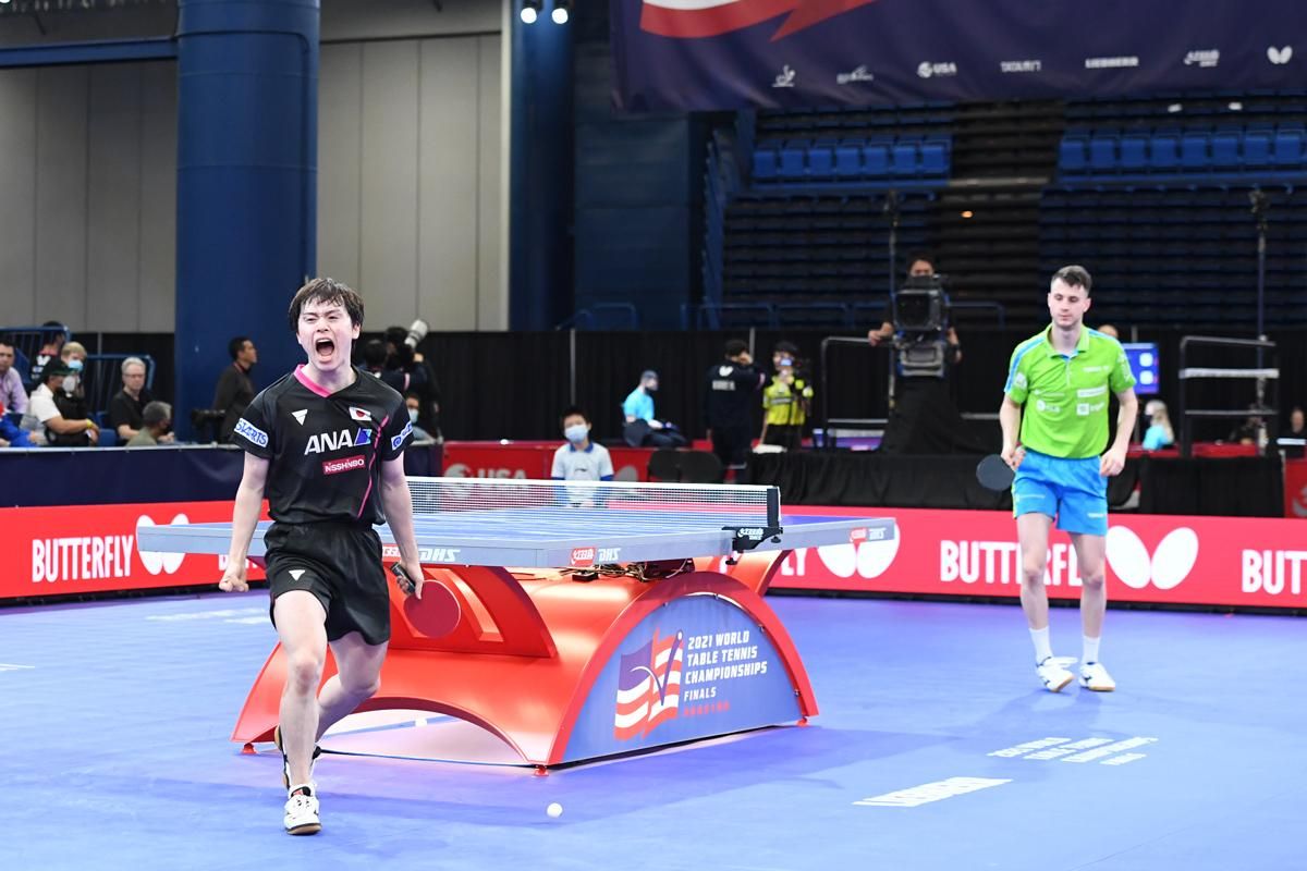 世界卓球2021ヒューストン　男女シングルス 森薗、丹羽、平野が初戦突破
