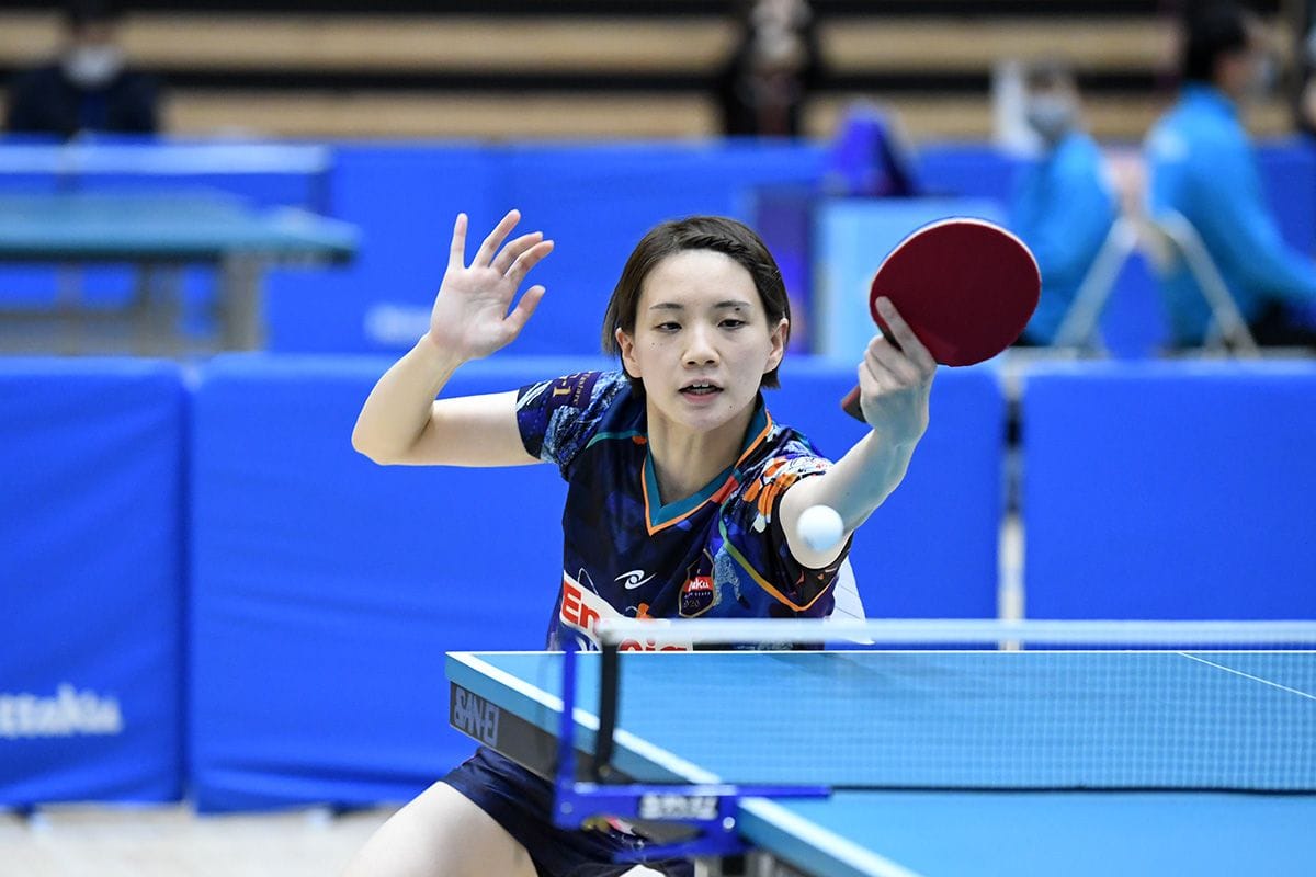 22年全日本社会人卓球選手権大会 女子シングルスはベスト8が出そろう 卓球レポート