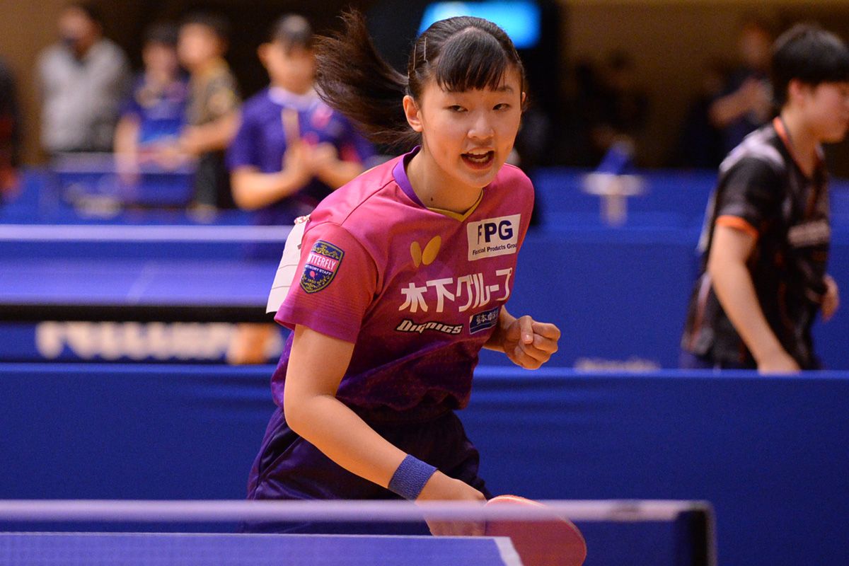 2022年全日本卓球選手権大会（カデットの部） 14歳以下女子シングルス4回戦結果