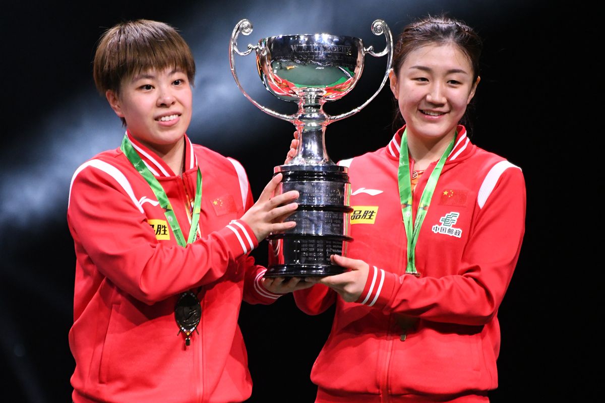 世界卓球2023ダーバン　女子ダブルスは王芸迪／陳夢が初優勝