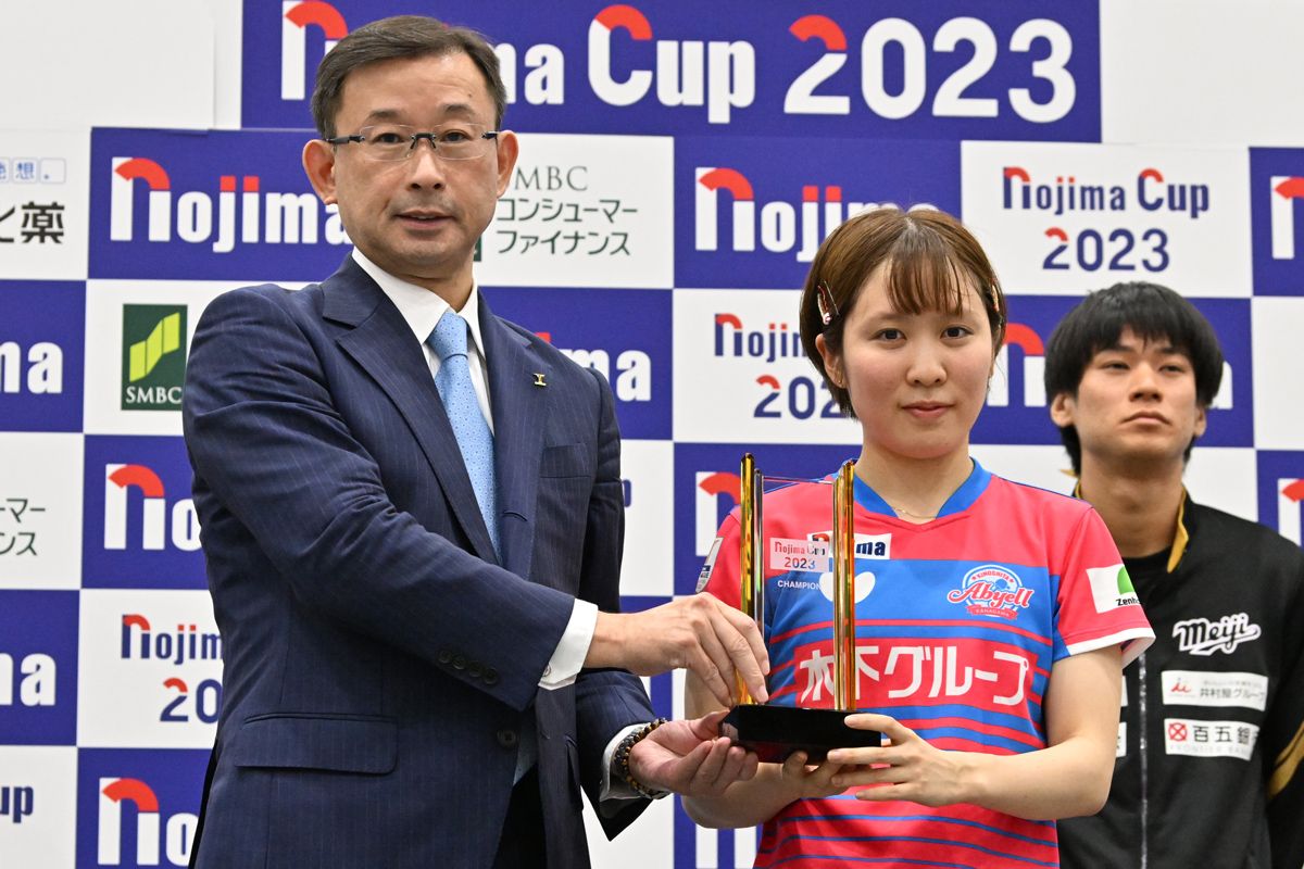 Tリーグ NOJIMA CUP 2023　女子は平野美宇が優勝