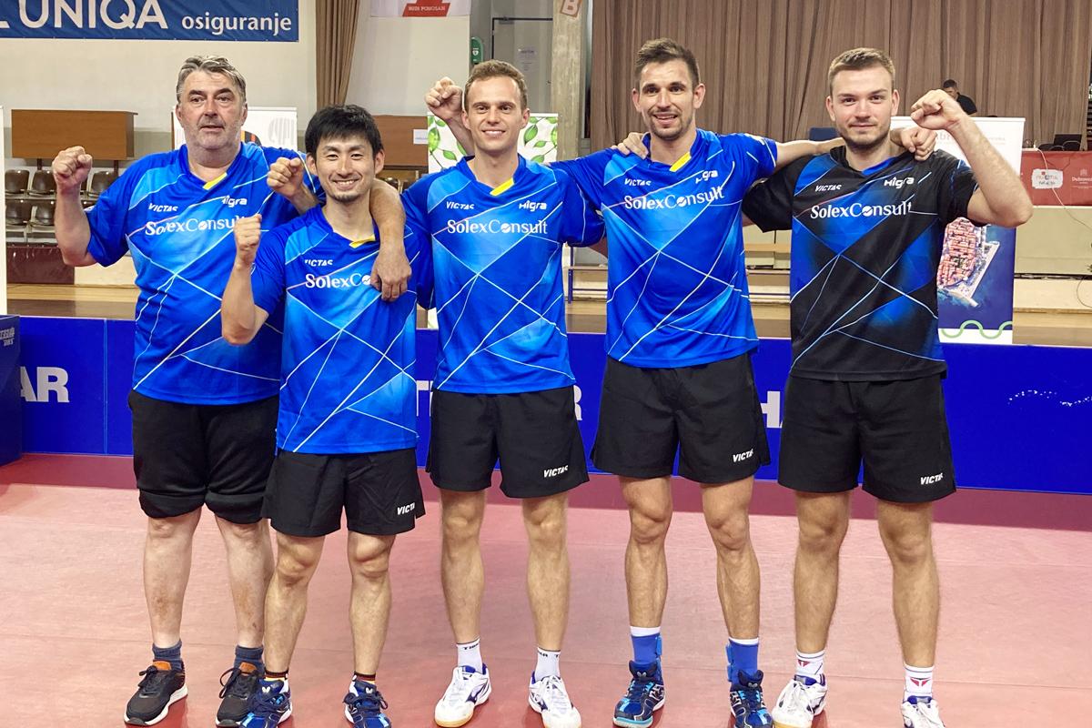 卓球 ヨーロッパチャンピオンズリーグ現地レポート　上田仁が欧州デビュー。チームは第2ステージに進出！