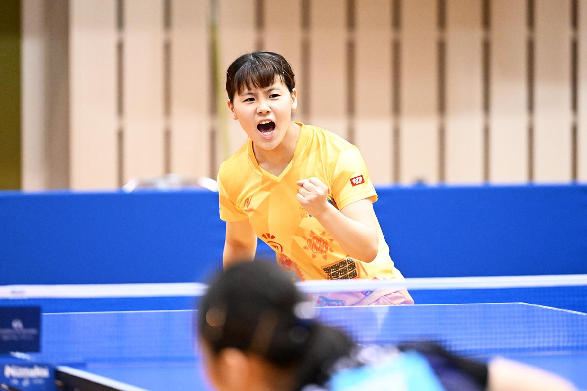2023年度後期日本卓球リーグ愛媛大会 ～女子1部は中国電力ライシスが全勝で首位。1敗でデンソーが追う～