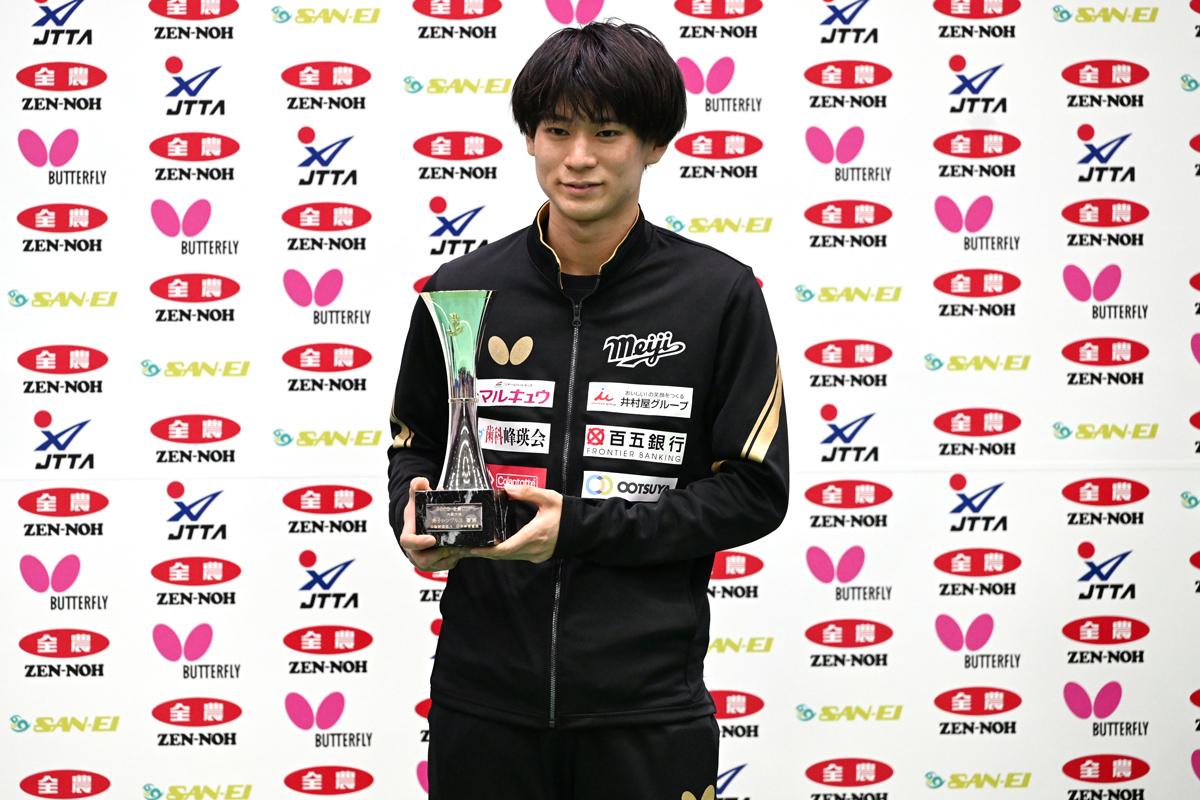 2023 全農CUP大阪大会　男子は戸上隼輔が優勝