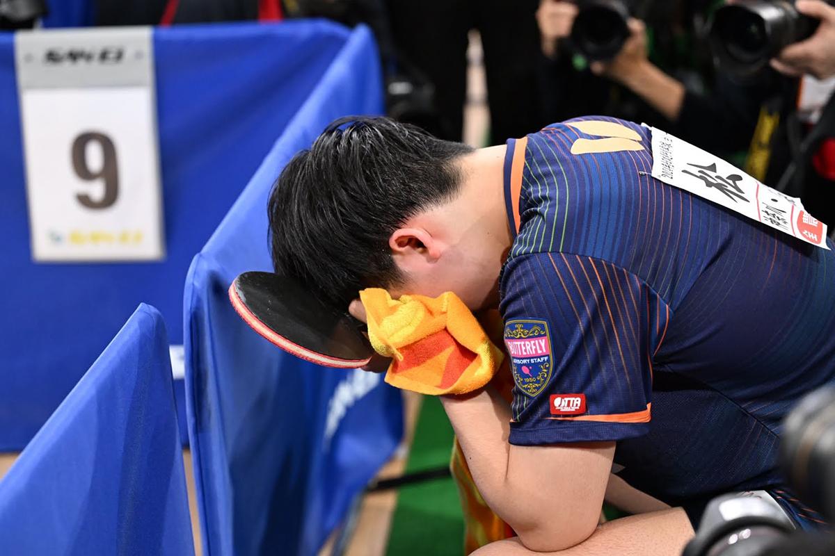 2024年全日本卓球　ジュニア男子は松島輝空が悲願の初優勝