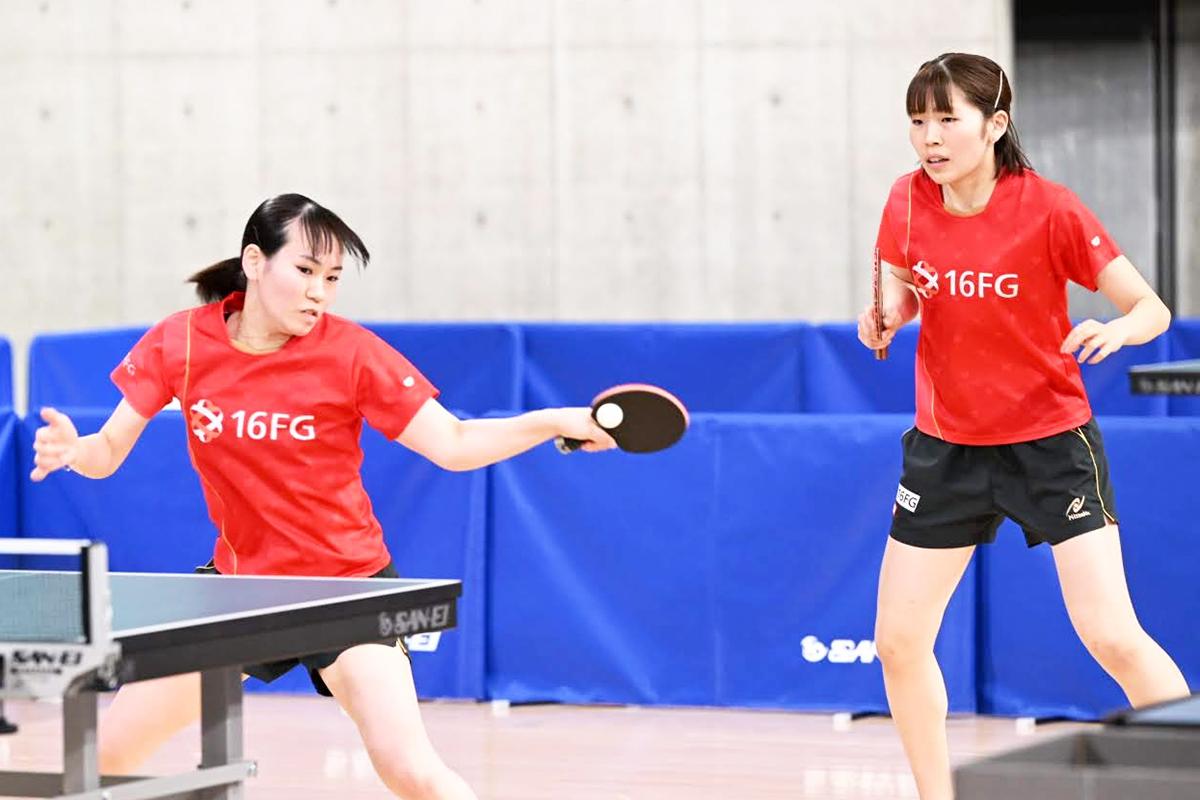 2024年全日本卓球　女子ダブルスはベスト4が出そろう