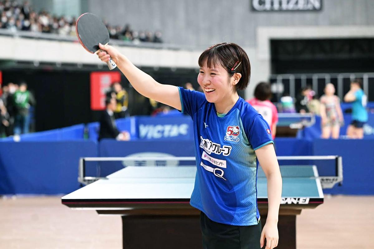 2024年全日本卓球　女子シングルスはベスト8が出そろう。平野は勝ち残り、伊藤は敗れる