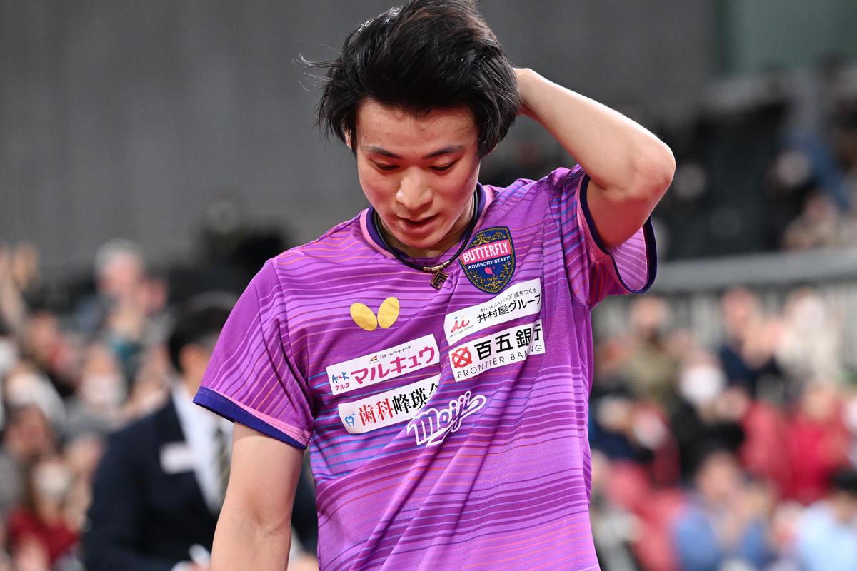 2024年全日本卓球 男子シングルス2位　戸上隼輔「重圧に押しつぶされそうな2年間だった」