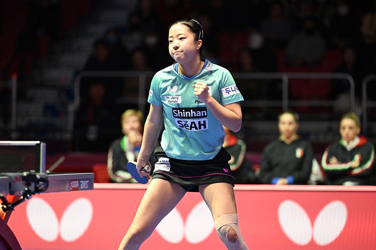 世界卓球2024釜山　大会5日目（2月20日）女子団体はグループリーグ1位通過チームが出そろう