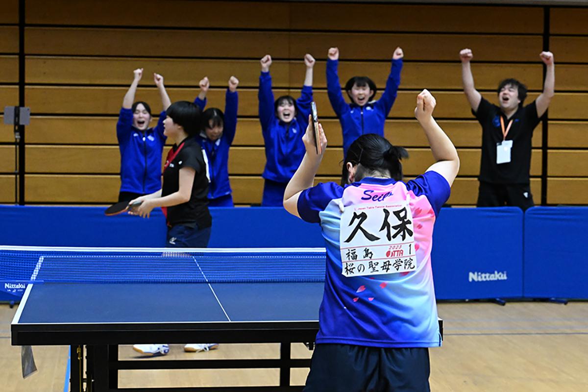 第51回全国高校選抜卓球大会　〜女子学校対抗はベスト4が出そろう〜