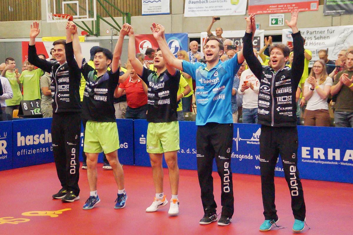 卓球 ドイツ・ブンデスリーガプレーオフ現地レポート上田仁がボルとケルベリを破りケーニヒスホーフェンが準決勝で先制点