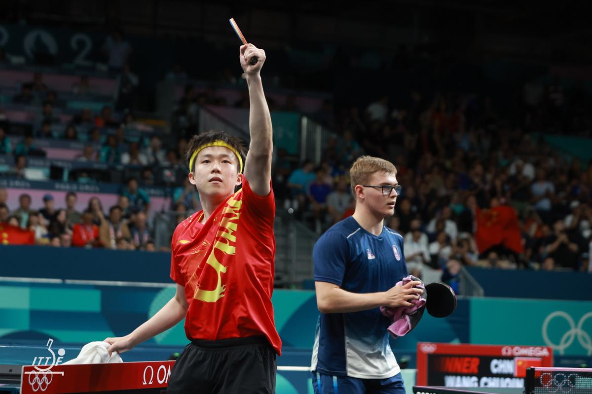 卓球 パリ五輪 男子団体準決勝　〜中国がフランスを破り決勝へ。決勝は中国対スウェーデン〜