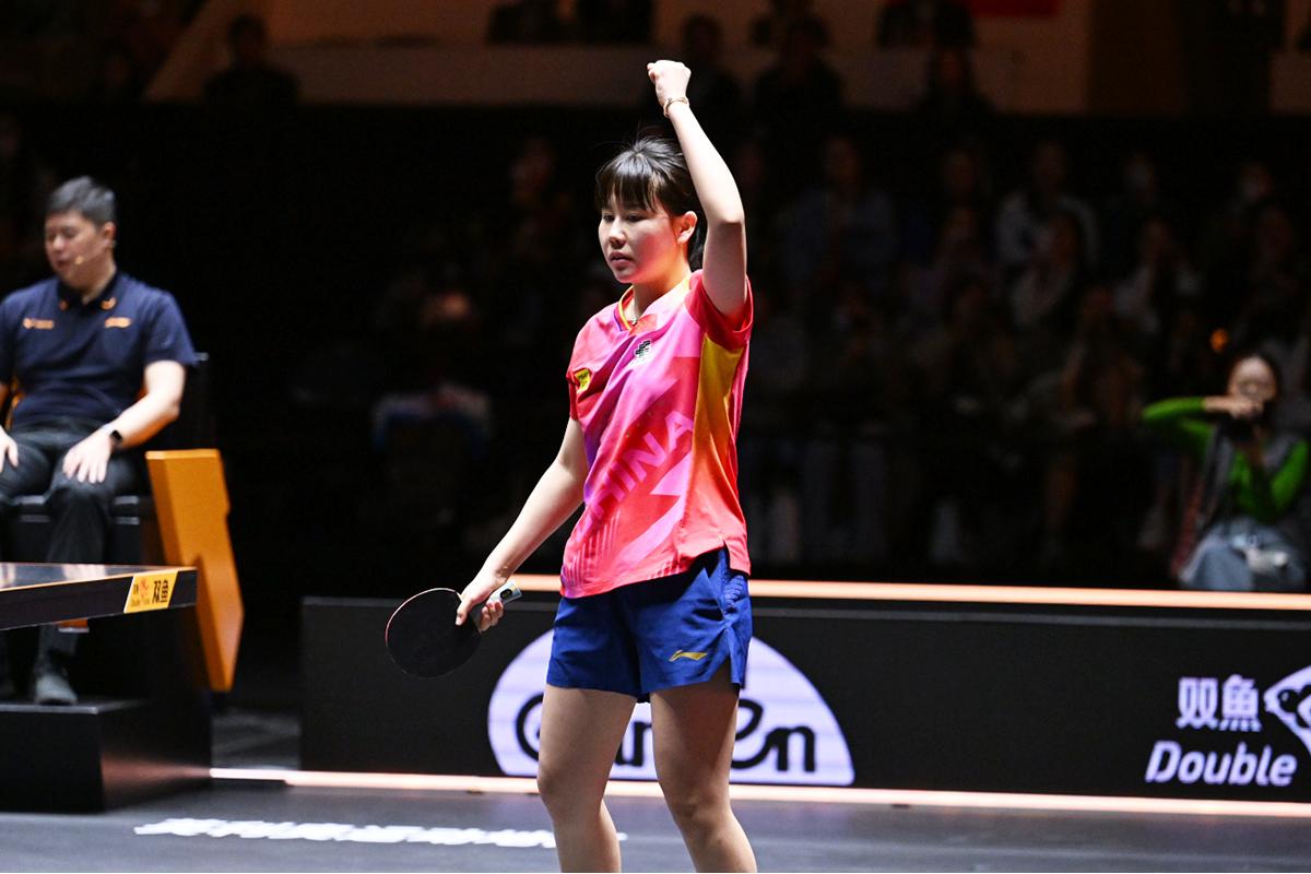 WTTファイナルズ福岡　女子シングルスは、王曼昱と陳幸同が決勝進出