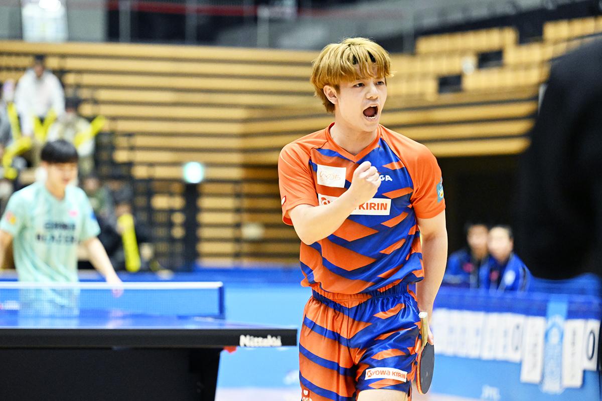 JTTLファイナル4男子はシチズン時計と協和キリンが決勝へ