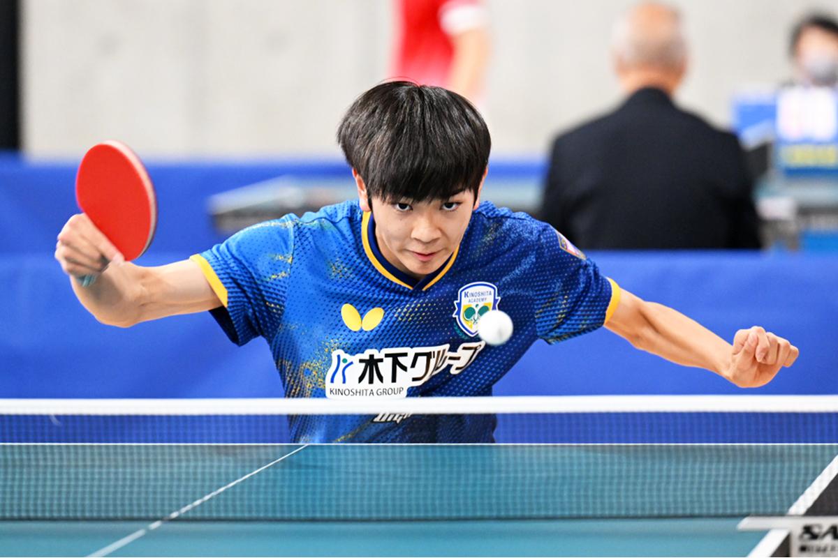 2025年全日本卓球　ジュニア男子1〜2回戦。川上、大野らが3回戦へ　