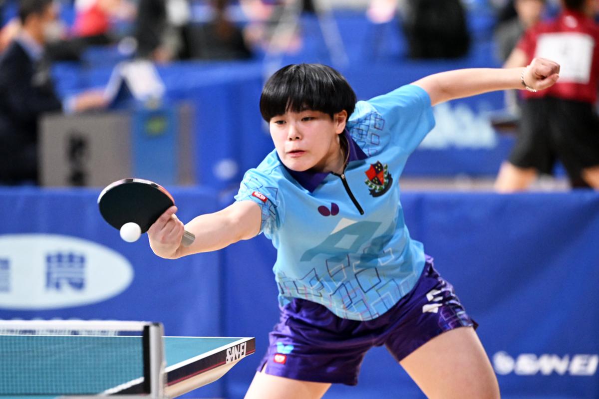 2025年全日本卓球　女子シングルス3回戦の結果と4回戦の組み合わせ