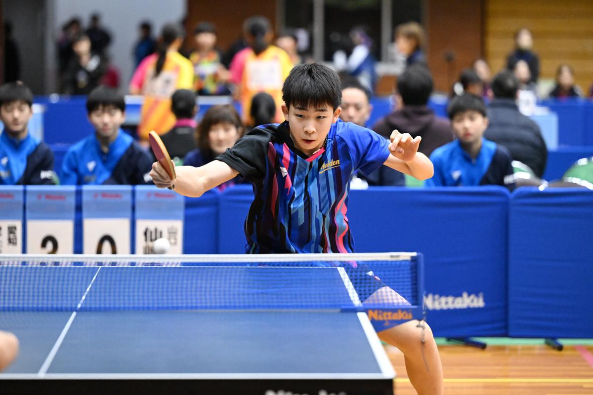 第26回全国中学選抜卓球大会　〜男子団体第1ステージ（予選リーグ）結果〜