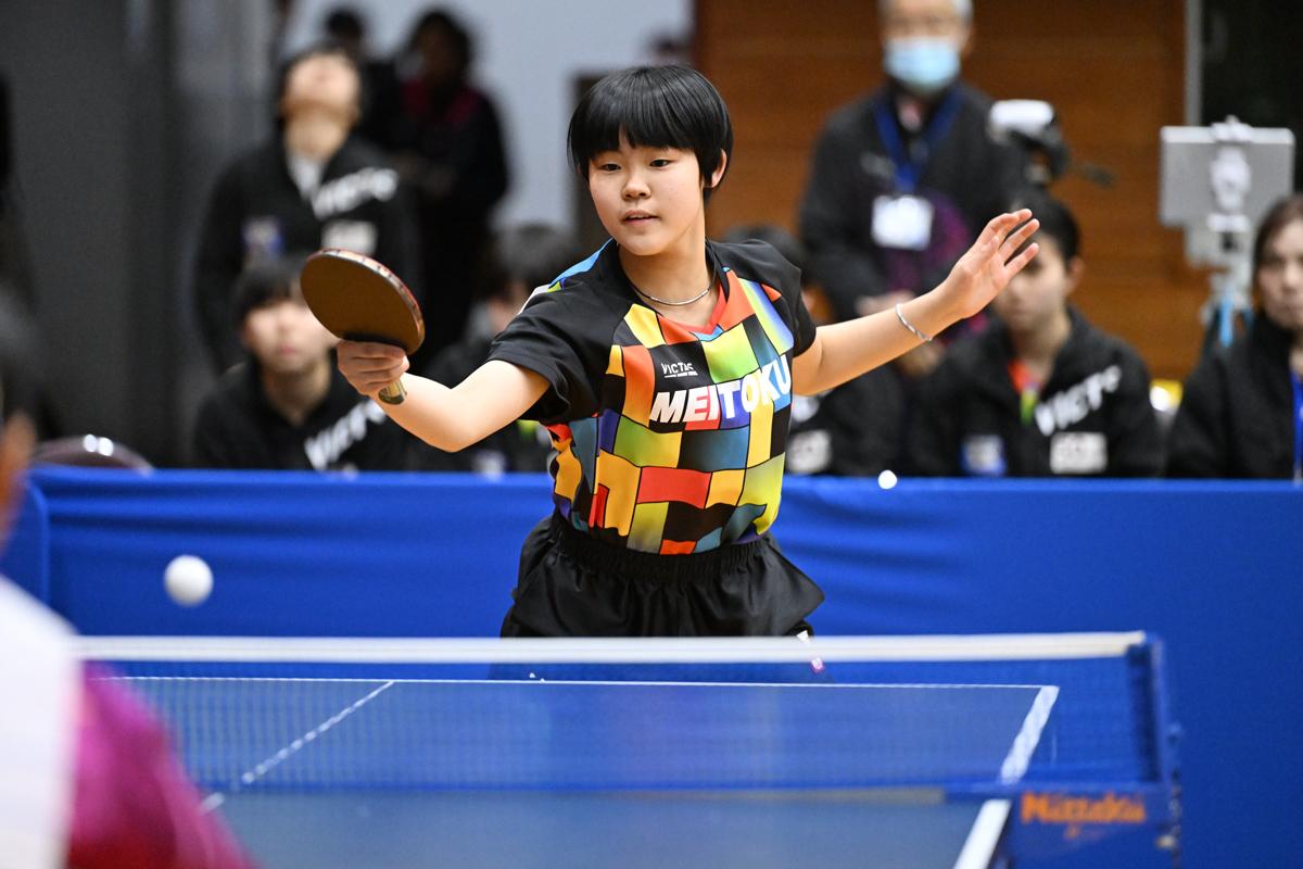 第26回全国中学選抜卓球大会　〜女子団体第1ステージ（予選リーグ）結果〜