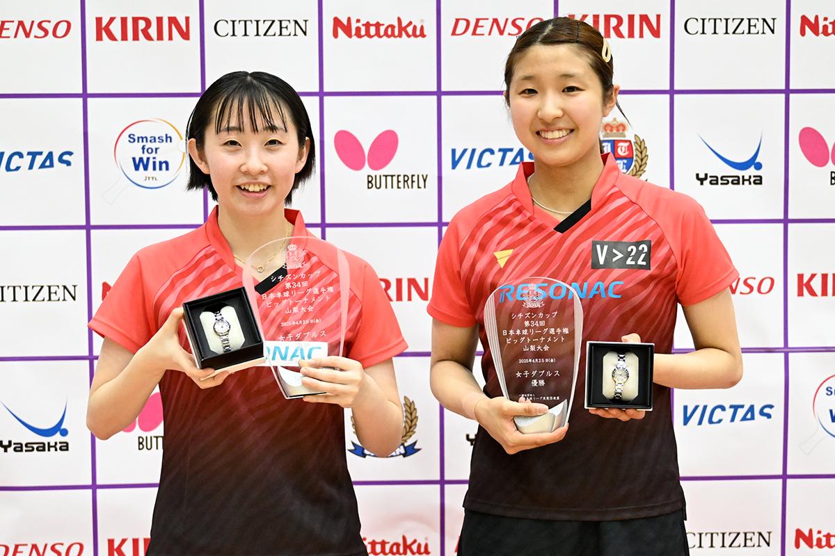 ビッグトーナメント山梨大会　〜女子シングルスはベスト16が決定〜