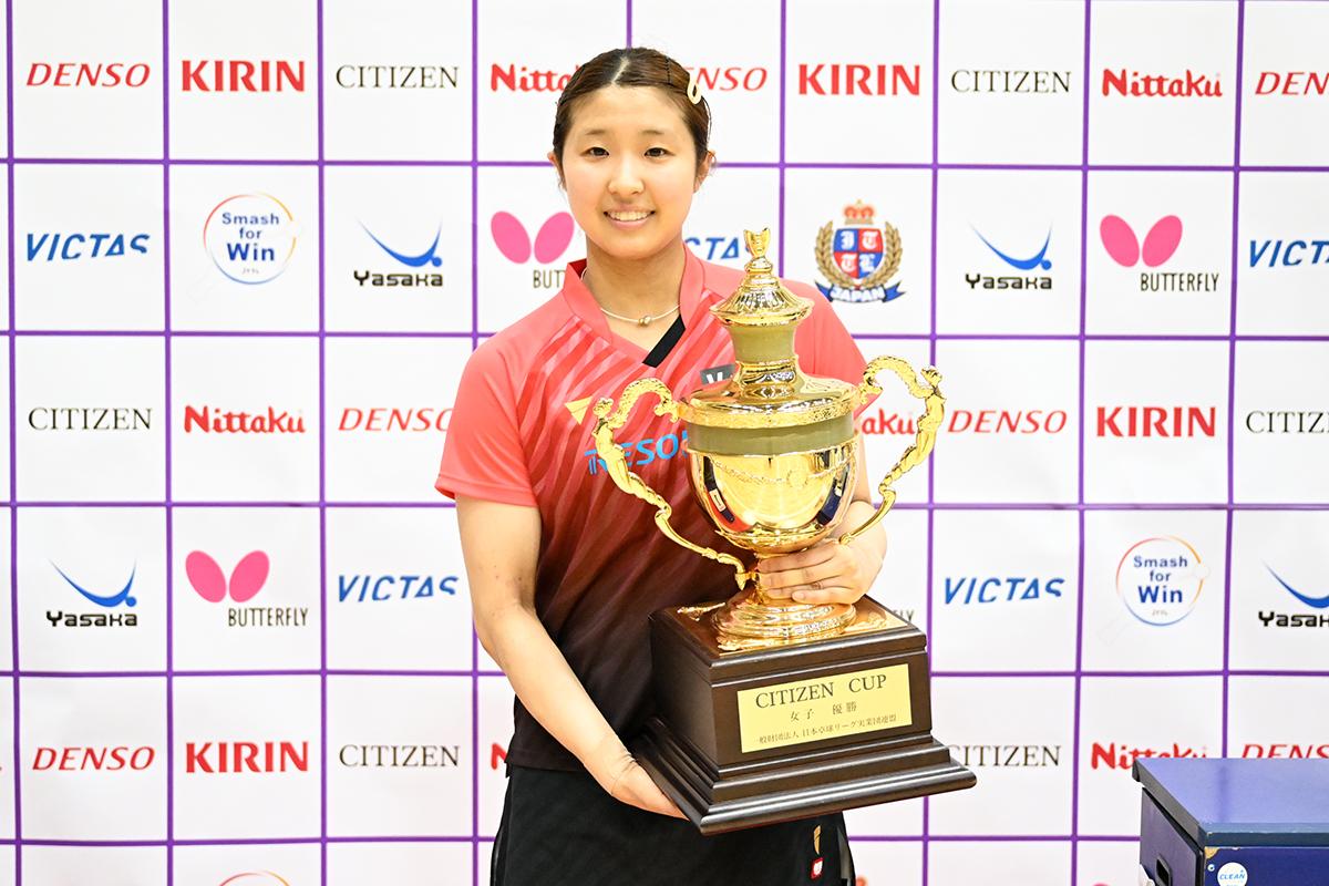 ビッグトーナメント山梨大会　〜女子シングルスは出澤杏佳（レゾナック）が優勝〜