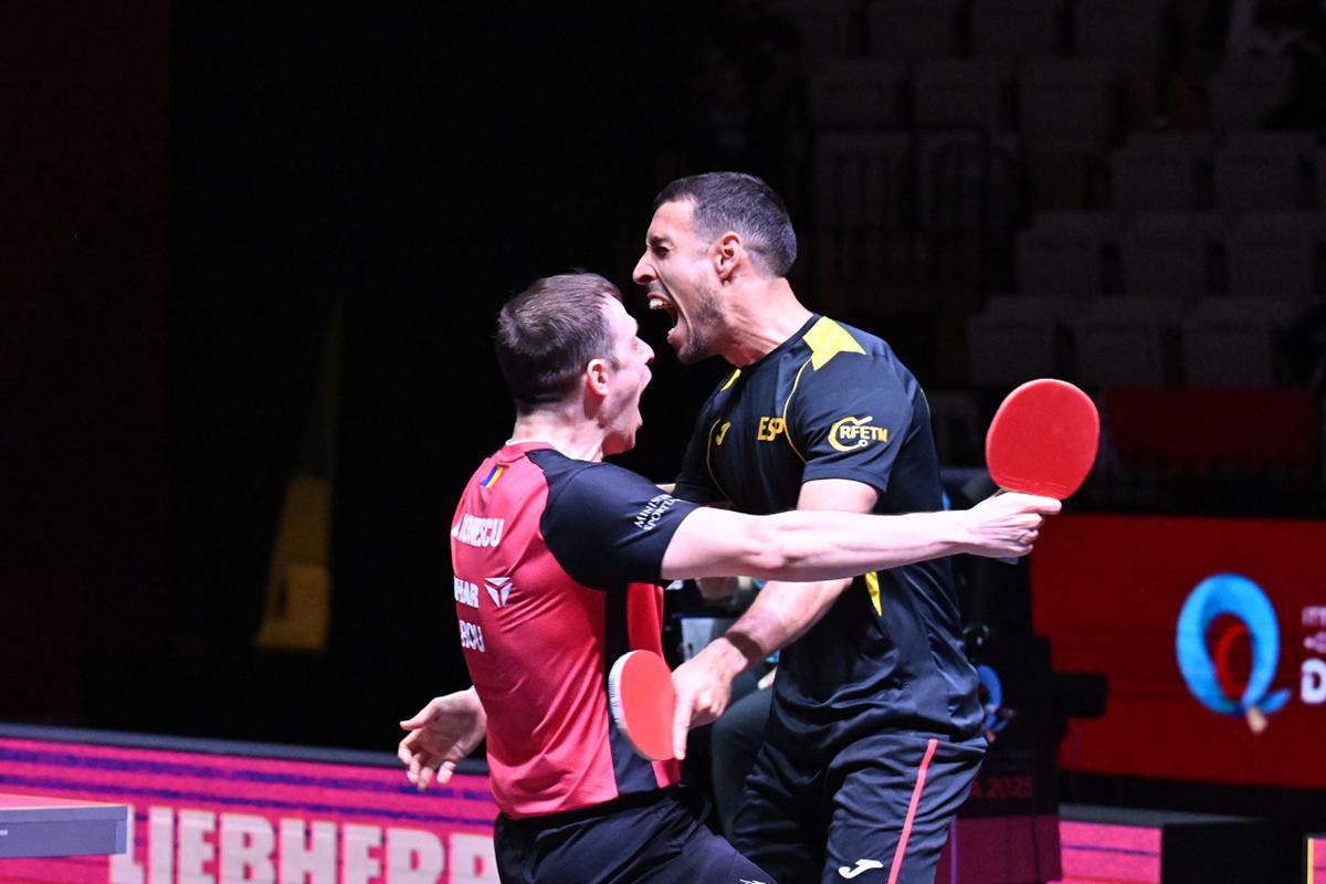 世界卓球2025ドーハ　男子ダブルス3回戦　張本／松島は8強ならず