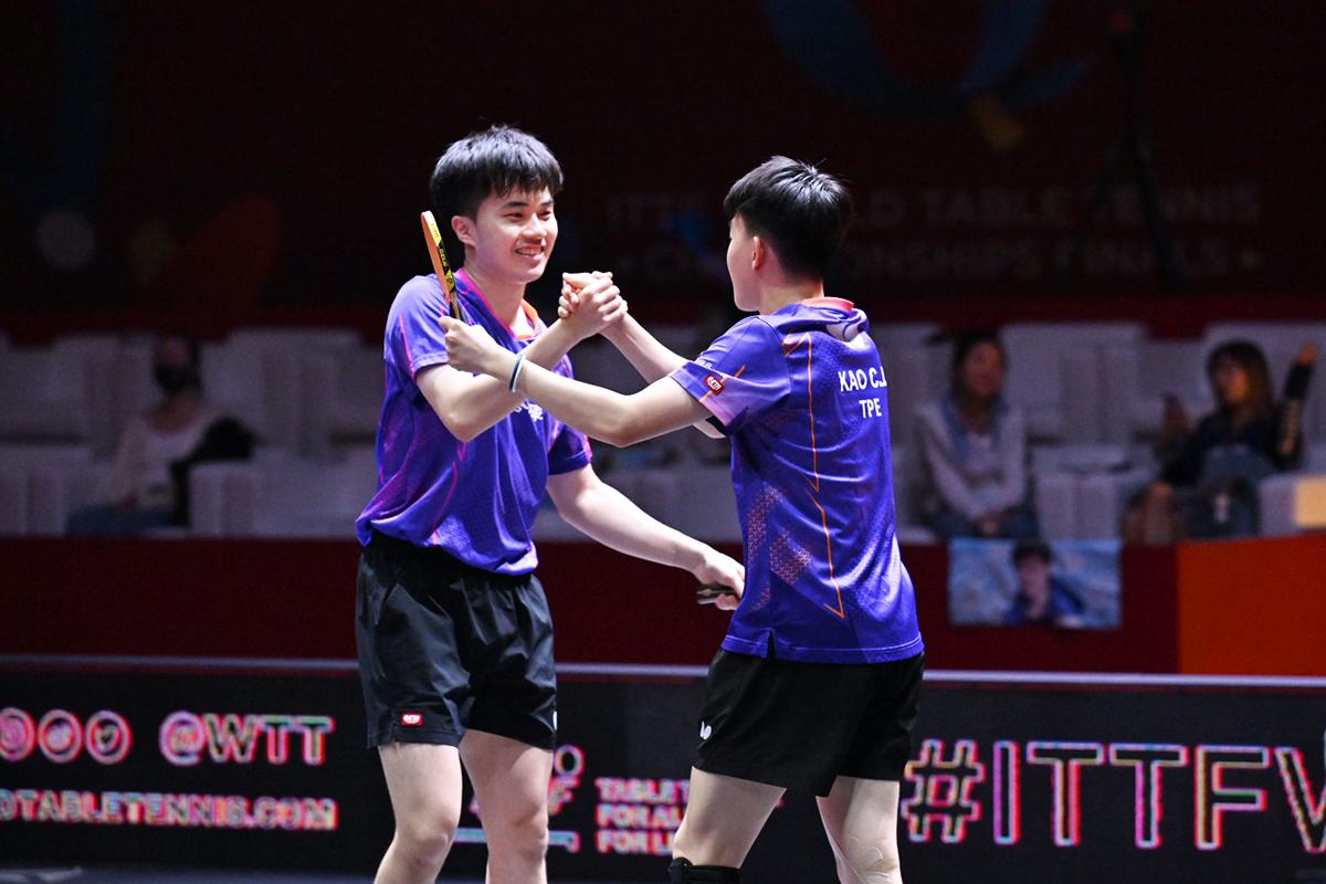 世界卓球2025ドーハ　男子ダブルス準決勝　高承睿／林昀儒と篠塚／戸上が決勝進出