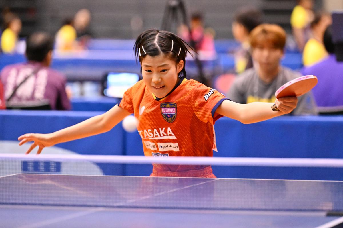 2025年全日本卓球選手権大会（ホープス・カブ・バンビの部）　～各種目のベスト8が決定（女子）～