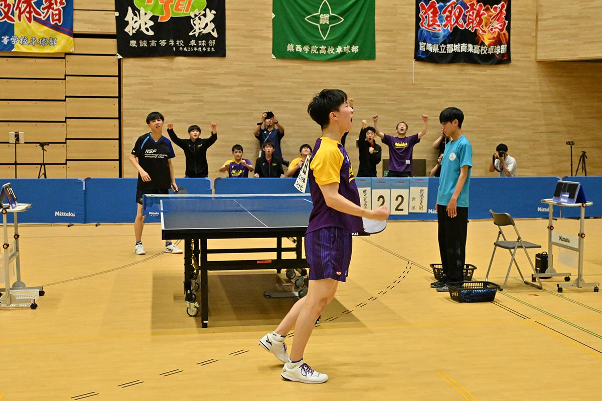 下関インターハイ　男子学校対抗はベスト4が出そろう