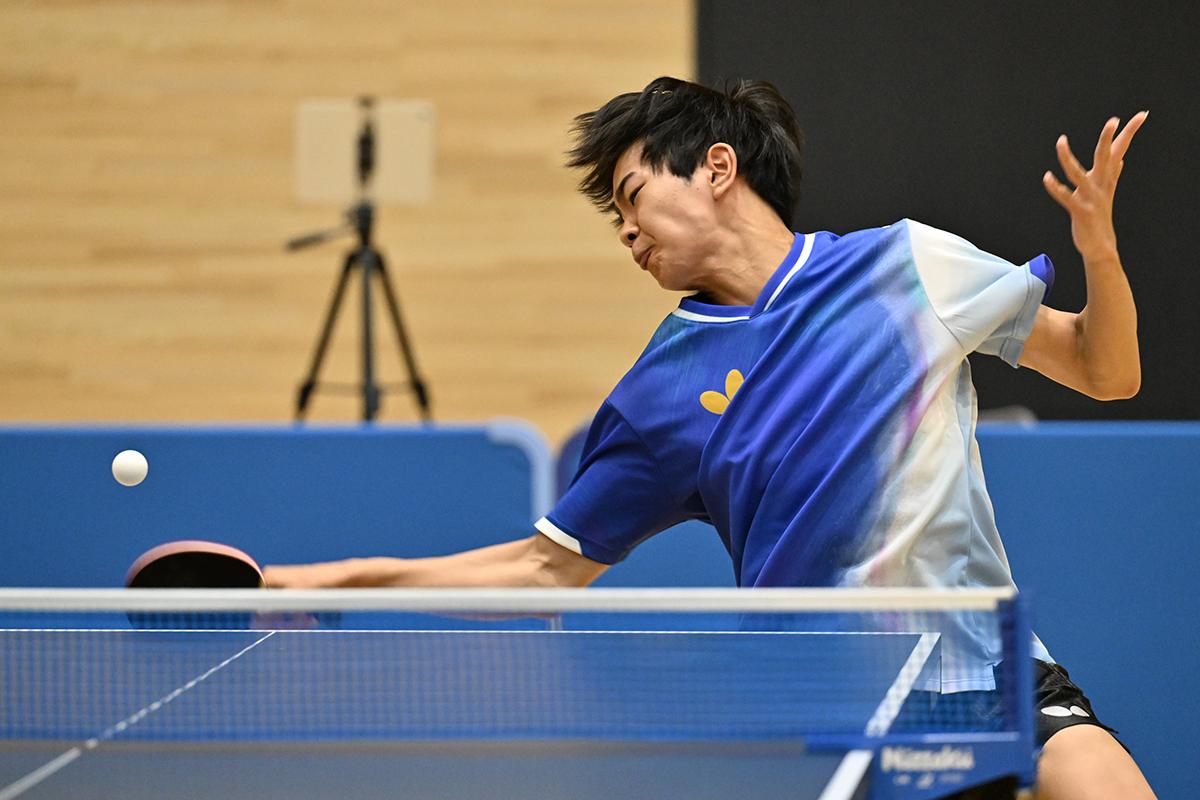 下関インターハイ　男子シングルスはベスト8が出そろう