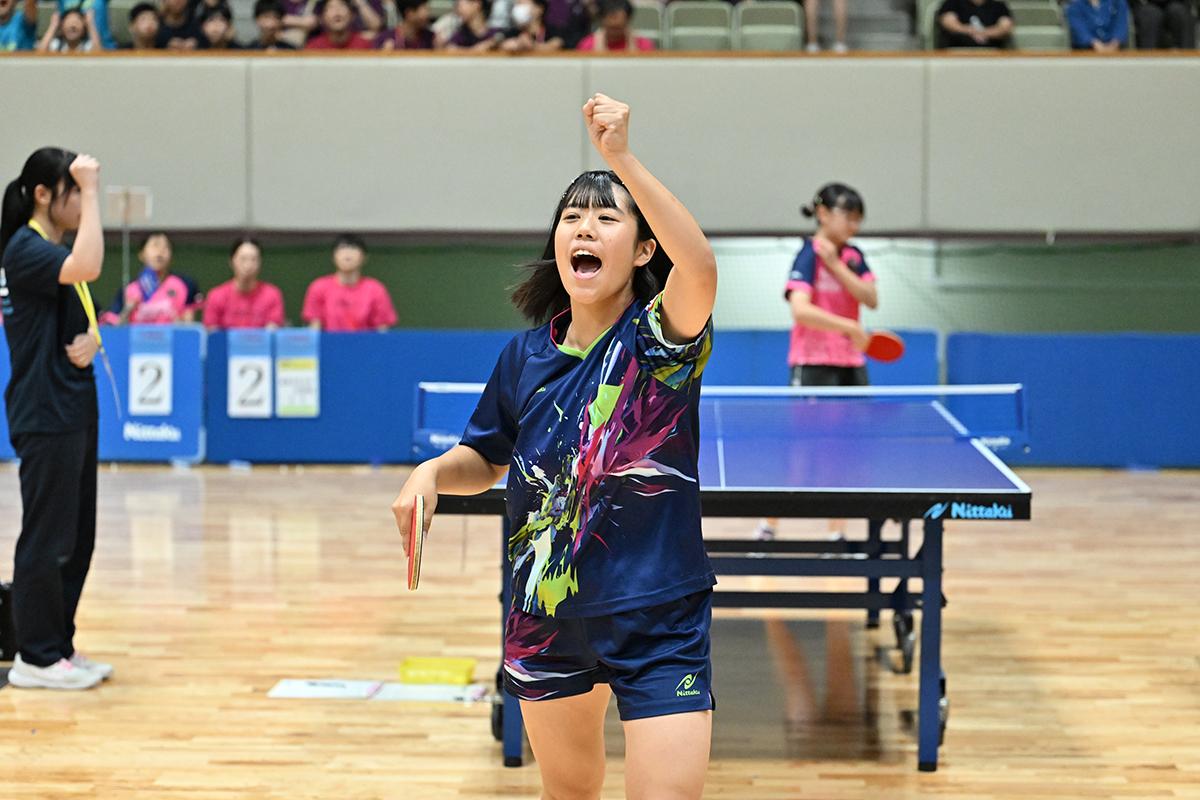 北九州全中【卓球競技】 女子団体はベスト4が決定！