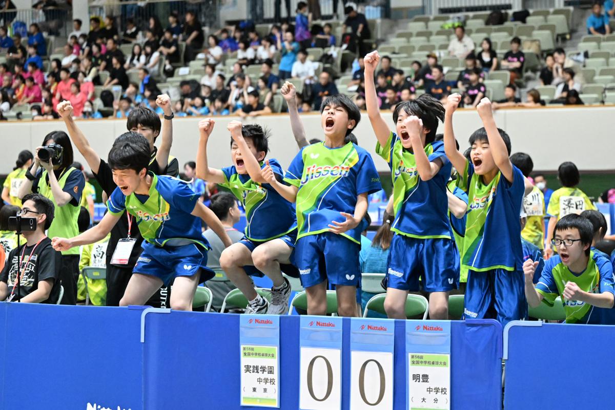 北九州全中卓球　競技2日目（8月23日）のスケジュール　試合速報は卓レポXで！