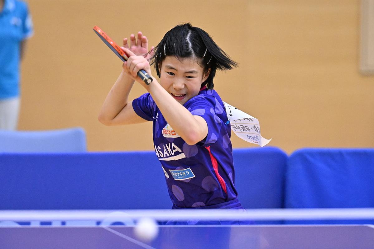 全国ホープス卓球大会　女子団体のベスト8が決定