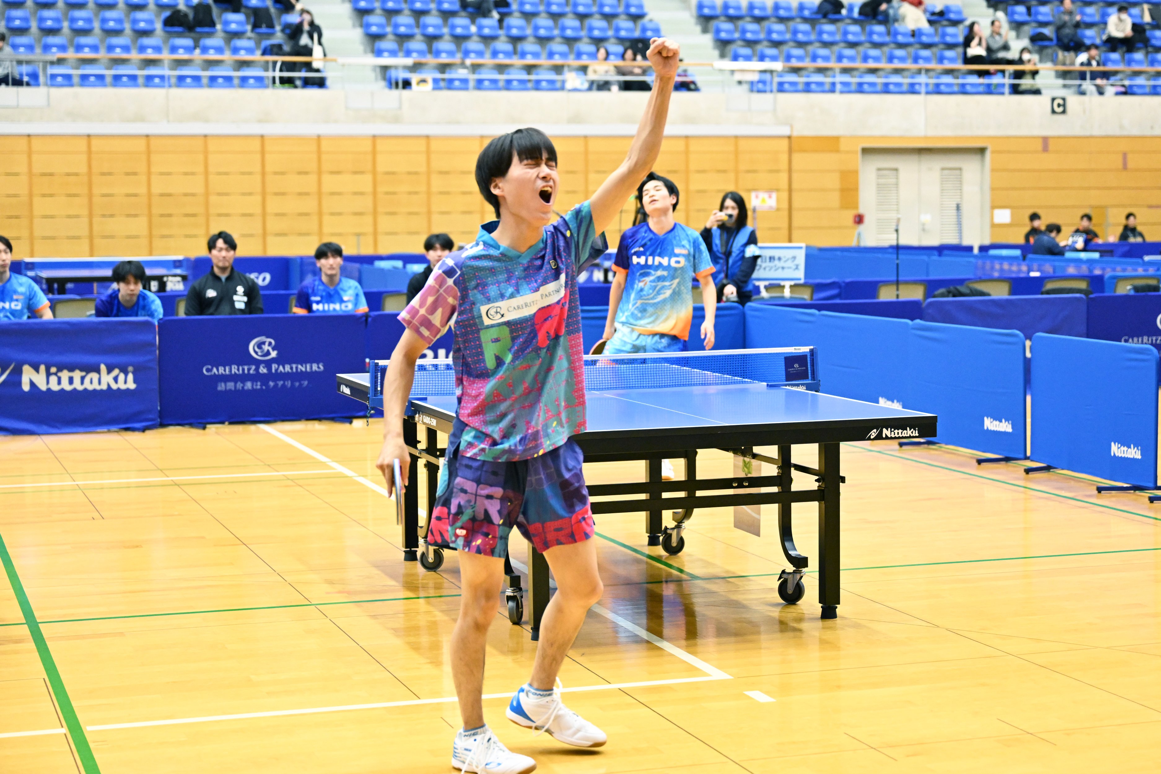 2025年度後期日本卓球リーグ埼玉大会 ～男子2部は、ケアリッツ・アンド・パートナーズが優勝～