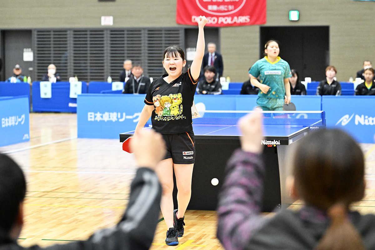 JTTLファイナル4女子はデンソーポラリスとサンリツが決勝へ